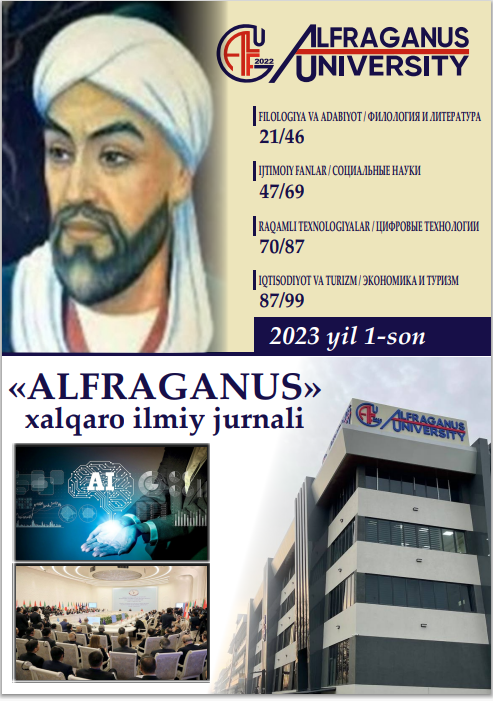 «ALFRAGANUS» Vol. 1 No. 1 (2023)