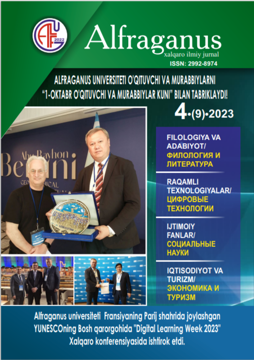 «ALFRAGANUS» Vol. 1 No. 4 (2023)