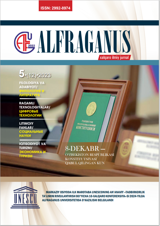 «ALFRAGANUS» Vol. 1 No. 5 (2023)